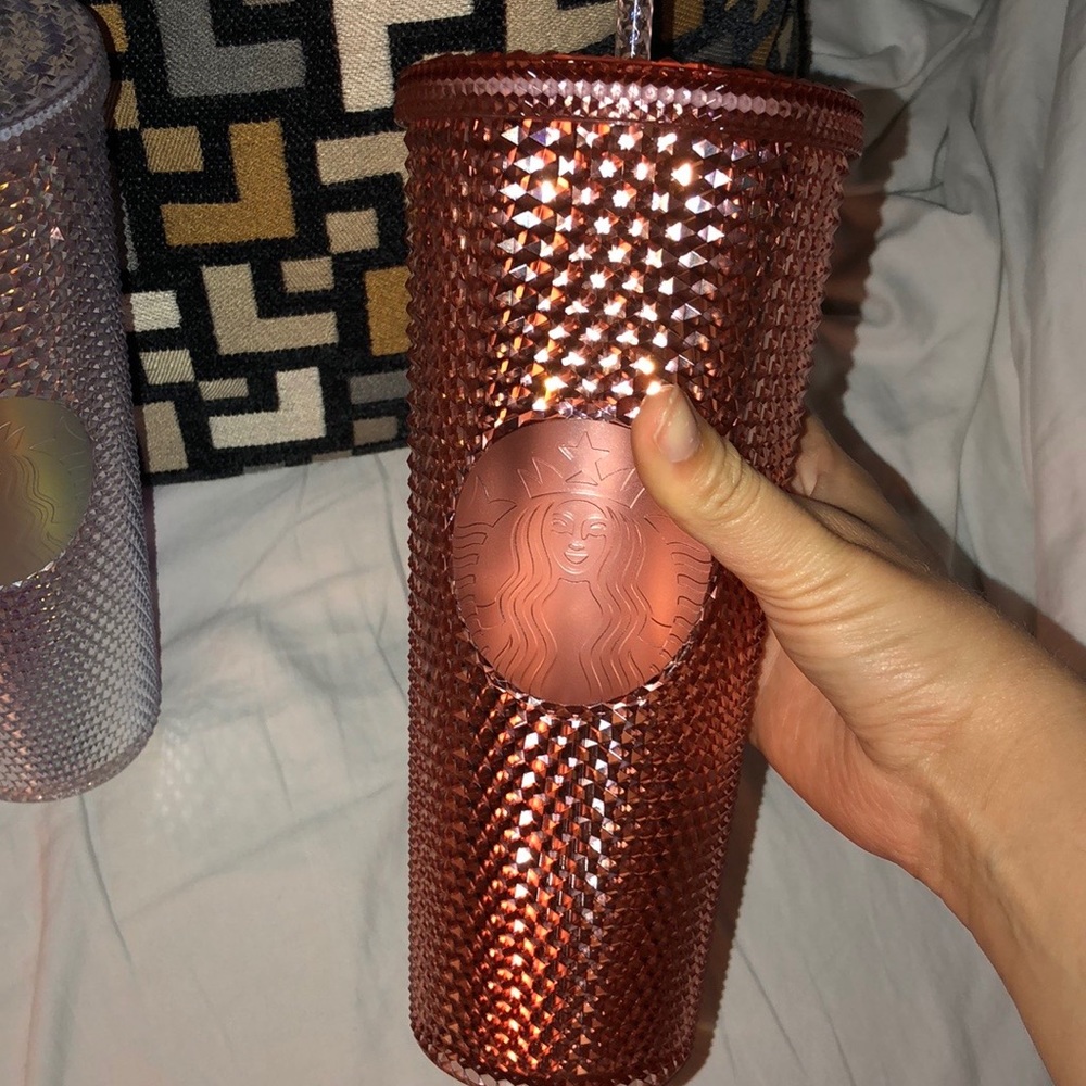 Rose Gold starbucks tumbler venti new